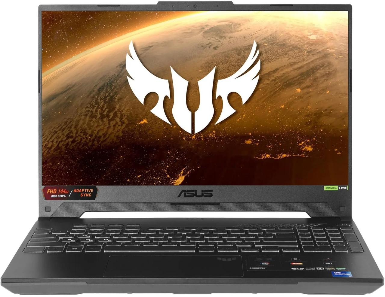 Ноутбук Asus TUF Gaming F15 FX507ZV4-LP106 Core i7 12700H 16Gb SSD1Tb NVIDIA GeForce RTX4060 8Gb 15.6" IPS FHD - фото 1 - id-p218586696