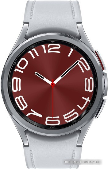 Умные часы Samsung Galaxy Watch 6 Classic 43 мм (серебристый) - фото 2 - id-p218589725