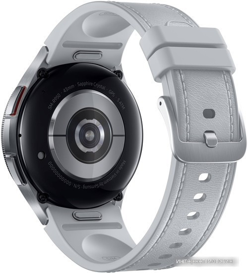 Умные часы Samsung Galaxy Watch 6 Classic 43 мм (серебристый) - фото 3 - id-p218589725