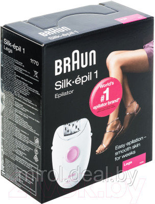 Эпилятор Braun 1170 Silk-epil - фото 7 - id-p218589885