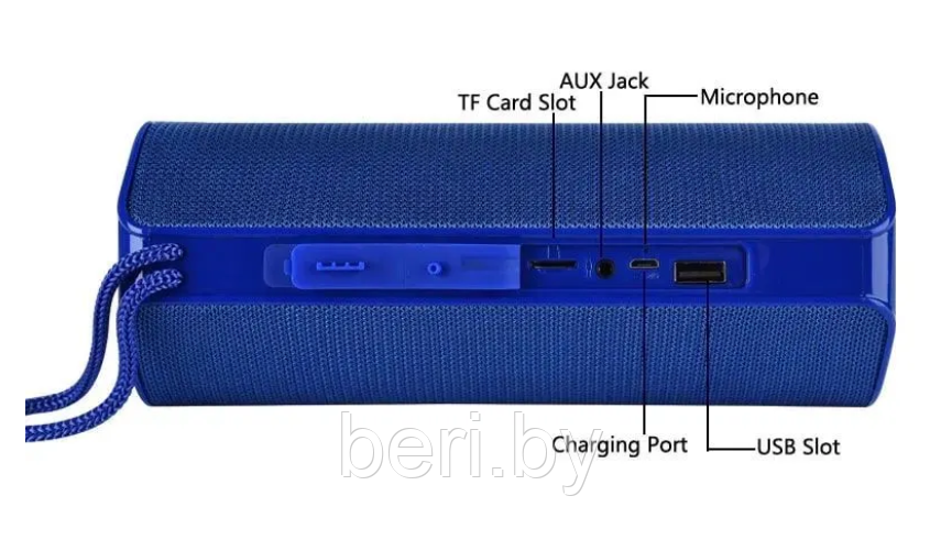 TG-531 Колонка музыкальная портативная Bluetooth T&G - фото 3 - id-p218589873
