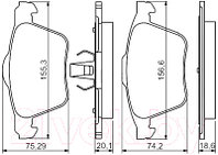 Тормозные колодки Bosch 0986494245