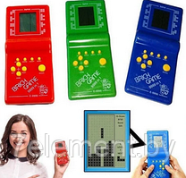 Тетрис классический игровой, развивающая игрушка приставка головоломка пазл для детей на батарейках