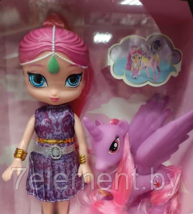 Детская кукла Шиммер и Шайн Shimmer&Shine, пупс + пони единорог, игрушка для девочек - фото 2 - id-p218602463