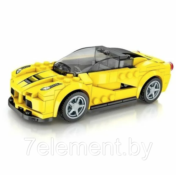 Детский конструктор гоночный автомобиль Ferrari 607010, машинка феррари, аналог Lego лего Technik техник - фото 2 - id-p218603506