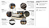 Мягкая кровать Эмилия 180*200 (подъемник) Antonio/sand, фото 3