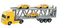 Детский инерционный автовоз WY792A для мальчиков, игрушка для детей на батарейках, свет, звук