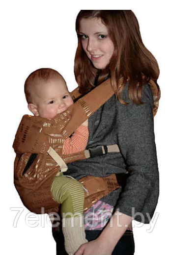 Детский рюкзак-кенгуру серии "в помощь маме", слинг 3 в 1 для переноски малыша, эргорюкзак-хипсит для ребенка - фото 1 - id-p218603584
