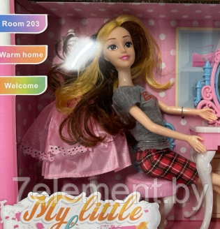 Детская кукла Барби с аксессуарами и платьями LL531B, Barbie детский игровой набор кукол для девочек - фото 2 - id-p218603587