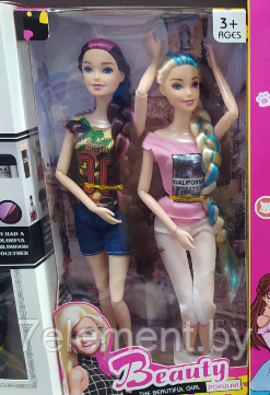 Детский набор кукол Барби 1829, Barbie Beautyful Girl, игровой набор куколок для девочек с аксессуарами - фото 2 - id-p218603599