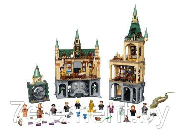 Детский конструктор Гарри Поттер Хогвартс Тайная комната 6049 Harry Potter серия аналог лего lego - фото 4 - id-p218602615