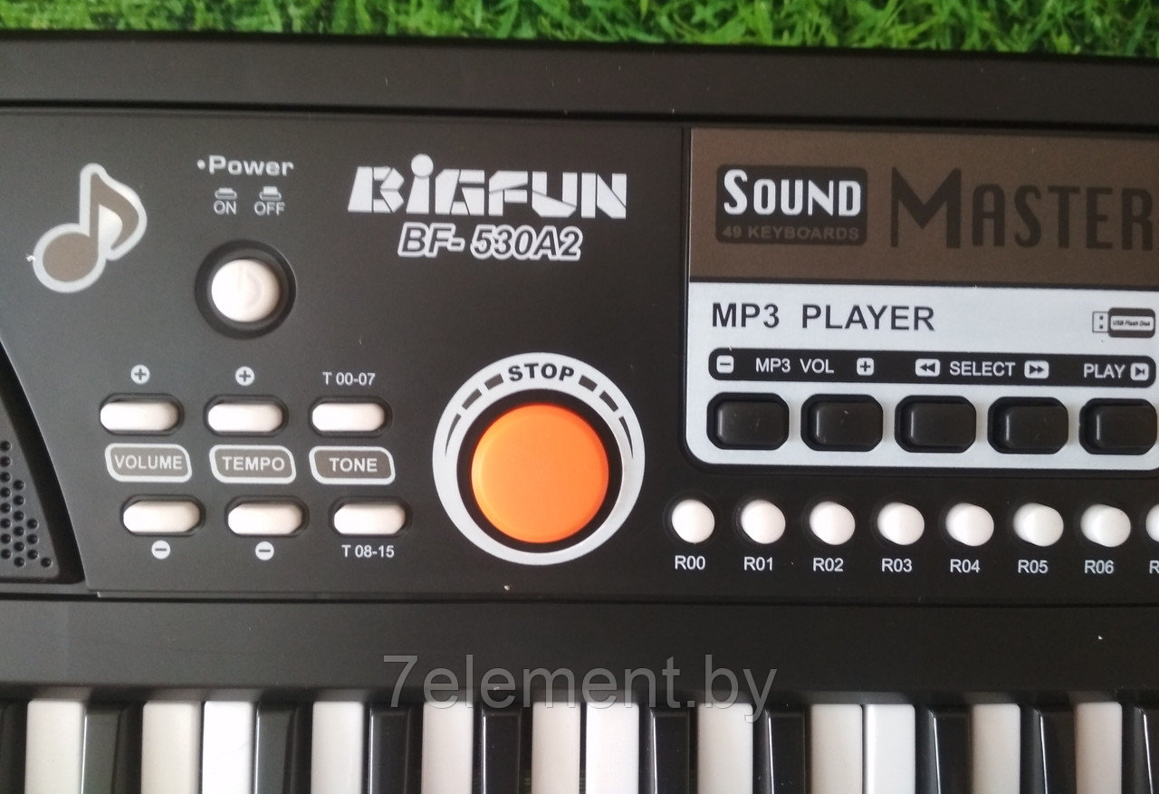 Детский синтезатор пианино 530A2 MP3 USB с микрофоном, детское пианино музыкальный инструмент для детей - фото 5 - id-p218601687