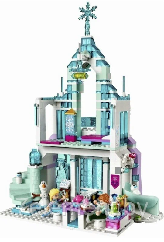 Детский конструктор Холодное сердце Ледяной замок frozen, 848 деталей, аналог лего lego - фото 4 - id-p218603641