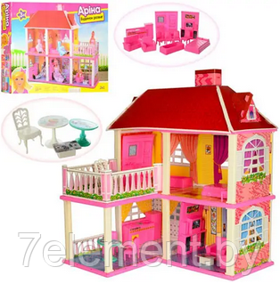 Домик для кукол 6980, игровой кукольный набор для девочек, игрушечный дом куклы Барби Barbie - фото 1 - id-p218602647