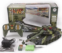 Игрушечный танк на радиоуправлении 9995, игрушка радиоуправляемая на пульте управления военная техника