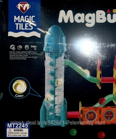 Детский магнитный конструктор Magic Tiles MT2245 82 детали, игра головоломка для детей, настольная игра - фото 2 - id-p218603671