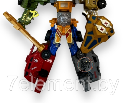 Робот трансформер с подвижными элементами 993-7С, машинка игрушка для мальчиков, различные цвета - фото 2 - id-p218603676
