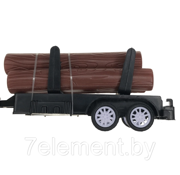 Детский инерционный трактор с прицепом 9602 для мальчиков, игрушечная машинка для детей - фото 3 - id-p218603677