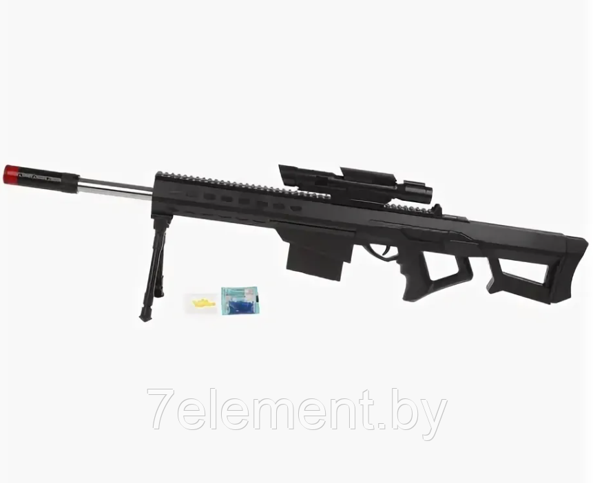 Детская снайперская винтовка автомат 320, детское игрушечное оружие, пневматический пистолет для игры детей - фото 3 - id-p218603695