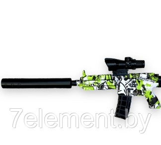 Детская снайперская винтовка автомат MH027A, детское игрушечное оружие, пневматический пистолет для игры детей - фото 2 - id-p218603697
