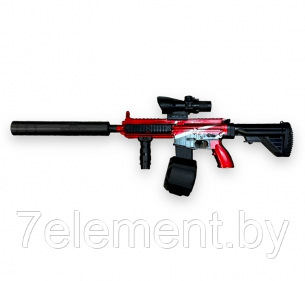 Детская снайперская винтовка автомат MH028A, детское игрушечное оружие, пневматический пистолет для игры детей - фото 4 - id-p218603698