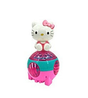Музыкальная игрушка Hello Kitty на диско шаре, свет, звук ZR138-3 для девочек