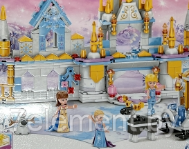 Детский конструктор для девочек Холодное сердце ледяной замок Эльзы frozen LB2106, аналог лего lego - фото 2 - id-p218603728
