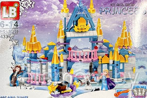Детский конструктор для девочек Холодное сердце ледяной замок Эльзы frozen LB2105, аналог лего lego 433 детали