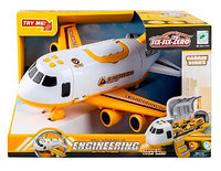 Детский инерционный самолет со светом и звуком, игрушка для мальчиков, свет, звук, игрушечный самолетик