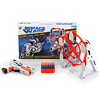 Детский игровой набор "Тир" SPACE WARS со звуковым эффектом, мягкими пулями и мишенью для игры детей, малышей