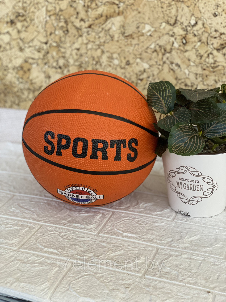 Мяч баскетбольный размер "7", детский мяч для баскетбола, баскетбольные мячи баскет basket 7 - фото 2 - id-p218602854