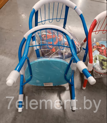 Детский стульчик с металлическими каркасом Герои Дисней для мальчиков и девочек, стул игровой для детей - фото 6 - id-p218602886