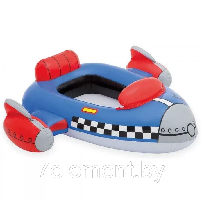 Детская надувная лодка Pool Cruisers INTEX, от 3 до 6 лет, 3 вида. Интекс надувной круг для детей арт.59380NP - фото 2 - id-p218602962