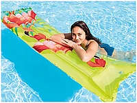 Матрас Надувной для детей и взрослых Intex 59720NP Интекс Разноцветный для купания, для бассейна, для пляжа