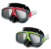 Детские очки для плавания , маска для купания Surf Rider Intex 55975, плавательные аксессуары для детей