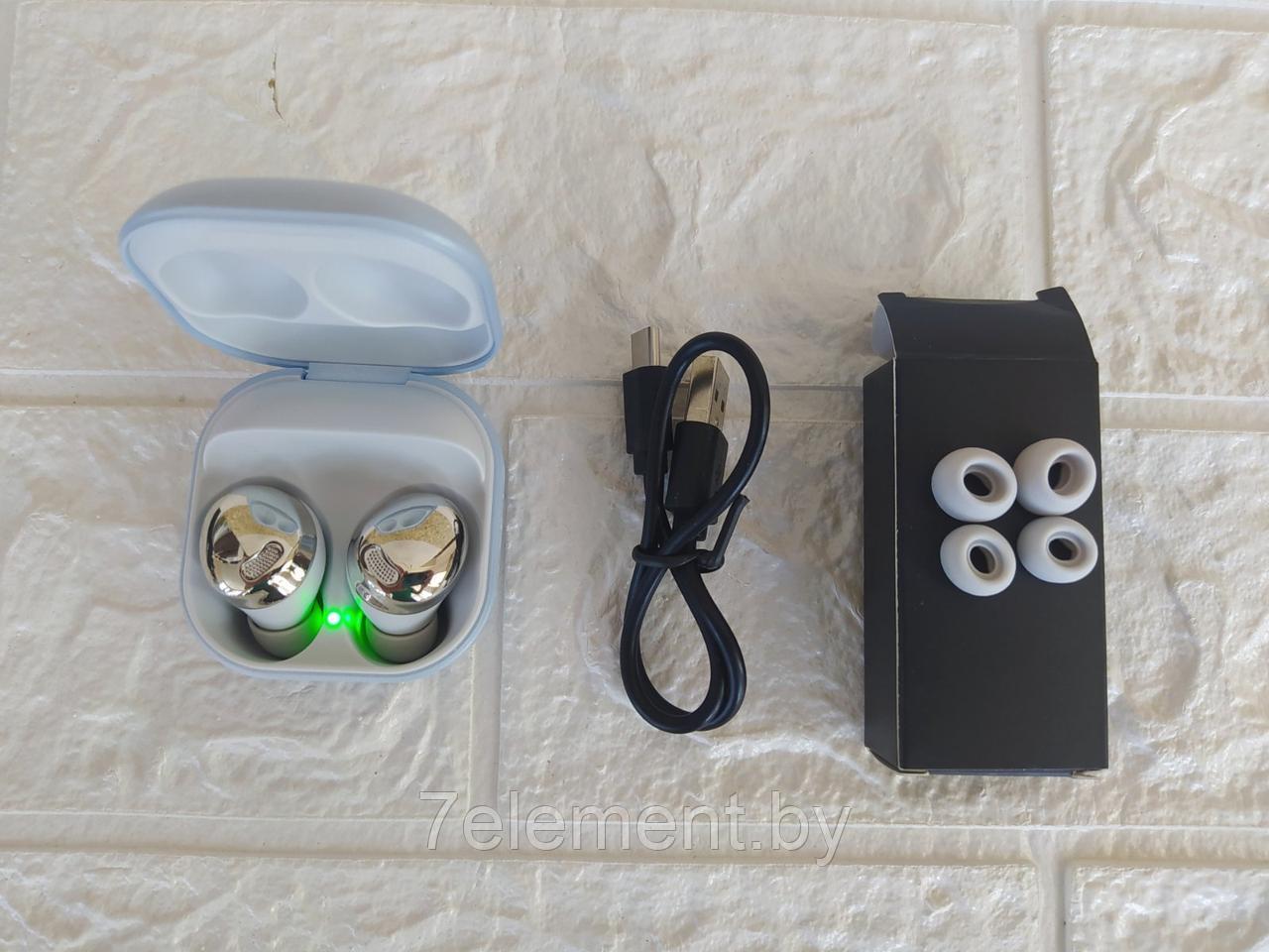 Беспроводные наушники Samsung Galaxy Buds Pro Phantom Silver SM-R190 (реплика), стереогарнитура беспроводная - фото 4 - id-p218602089