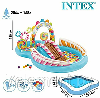 Детский надувной водный игровой центр INTEX,интекс 57149NP плавательный для игры купания детей малышей