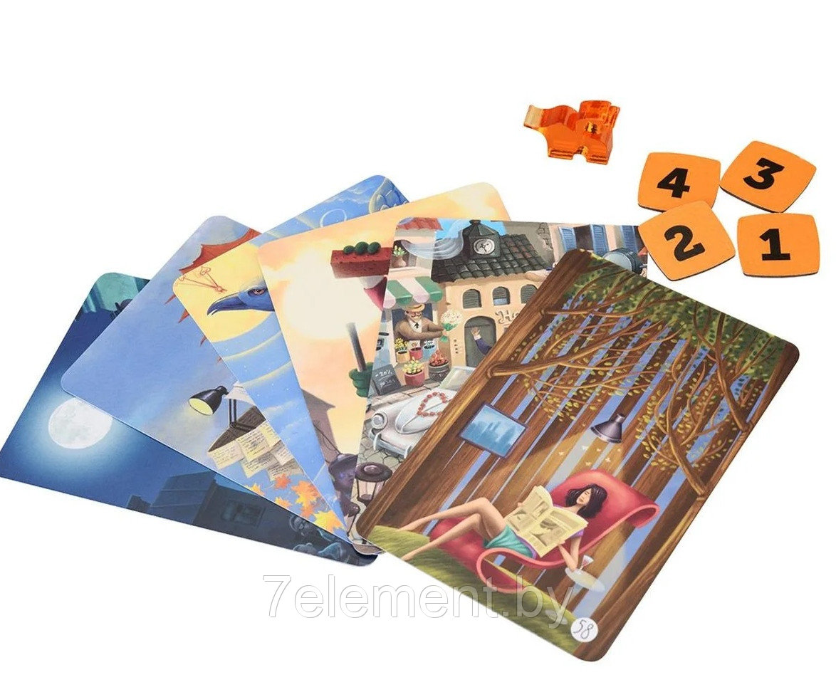 Настольная игра ''Имаджинариум'' на ассоциации, 98 карточек, настолка для детей и всей семьи - фото 3 - id-p218602141