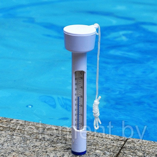 Термометр для бассейна intex Интекс 29039 Плавающий градусник для измерения температуры воды с двумя шкалами - фото 2 - id-p218603045