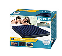 Надувной матрас Classic Downy Airbed Intex Интекс 64755 плавательный универсальный для купания плавания и сна