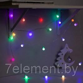 Гирлянда 3 м разноцветные шары мульти, украшение интерьера, новогодние гирлянды на праздник - фото 2 - id-p218602172