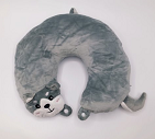 Детская мягкая игрушка-подушка подголовник для шеи Валик с героями мультфильмов, подушки антистресс для детей - фото 9 - id-p218603216