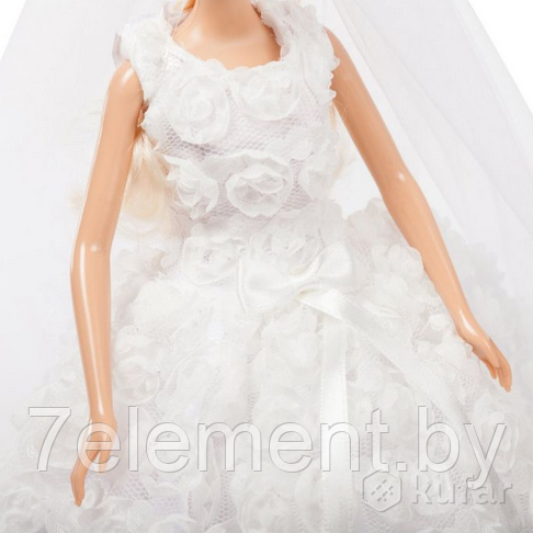 Детская кукла Anlily Невеста Прекрасная принцесса Барби, Barbie детские куколки невесты для девочек - фото 4 - id-p218603225