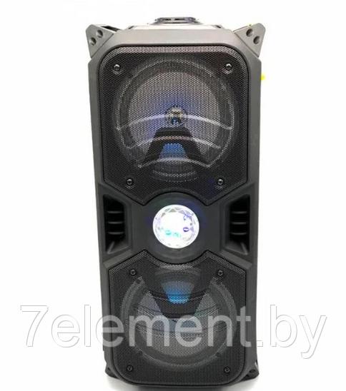 Портативная колонка BT SPEAKER ZQS 1776 . Мощная беспроводная акустическая система. Микрофон, пульт, подсветка - фото 2 - id-p218603249