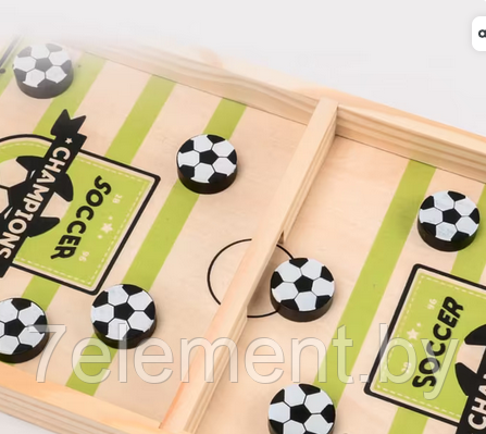 Детская настольная игра футбол вышибашки Sling puck для детей всей семьи, настолка настольные игры игрушки - фото 3 - id-p218602421