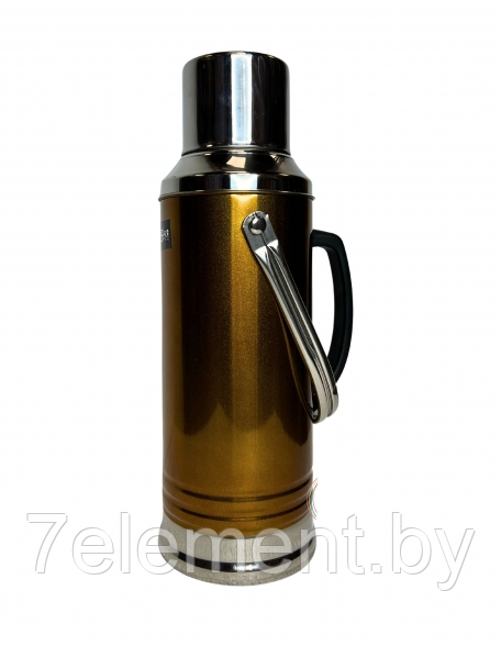 Термос универсальный металлический с узким горлом SA-82 2 литра, термос для чая, кофе, напитков 2 цвета - фото 2 - id-p218603339