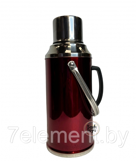 Термос универсальный металлический с узким горлом SA-83 3,2 литра, термос для чая, кофе, напитков 3 цвета - фото 3 - id-p218603340