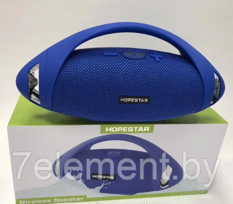 Портативная колонка Hopestar H37, мощная беспроводная bluetooth акустическая система блютуз, аналог JBL - фото 9 - id-p218603381