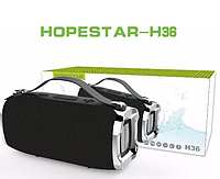 Портативная колонка Hopestar H36. Мощная беспроводная bluetooth акустическая система блютуз, аналог JBL