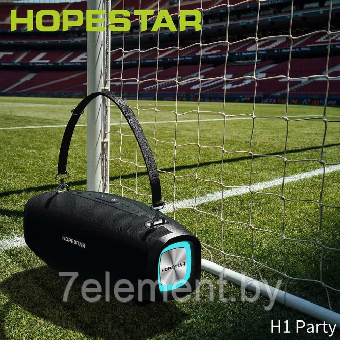 Портативная колонка Hopestar H1. Мощная беспроводная bluetooth акустическая система блютуз, колонки аналог JBL - фото 7 - id-p218603396